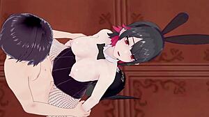 Jane Doe And Ellen Joe Bunny Girl Intense Sex
