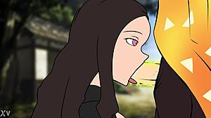 Nezuko Gives Blowjob
