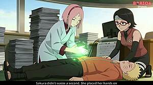 Naruto Creampies Sarada While Sakura Watches