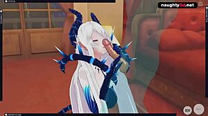 diabla gets hard anal in el hentai scene