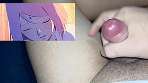 me playing hentai game while masturbating