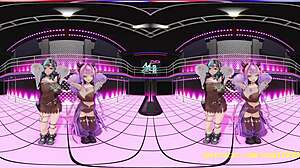 Vr mmd chihavivi dances in hololive 3d hentai