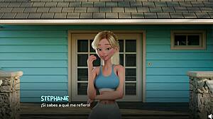 Meeting my sexy stepmom and stepsis in game