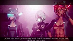 Nyakumi parody explored in 3d game format