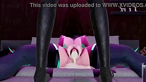 Nyakumi parody explored in 3d game format
