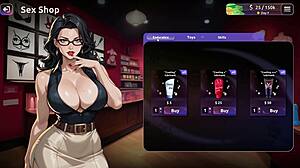 My waifu stream is going viral hentai game ep 2 girlfriend doing sex cam with anal plug to pay my debt