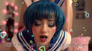 ai sailor moon in mercury cosplay by candy cum