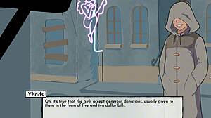 Terra Performing Pole Dance In Teen Titans Parody Animation