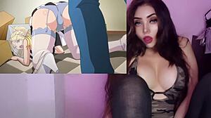 Perverted guy fucks coworkers in hentai mankitsu episode