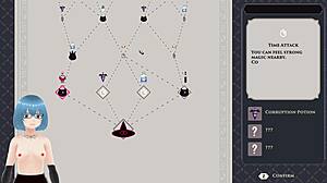 Wedding witch hentai gameplay with cute japanese bride