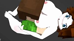Sammy and Sam stand together in 3d animation