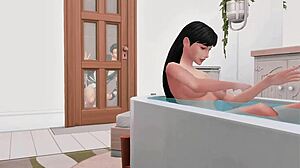 stepmom gives stepson rough anal after catching him