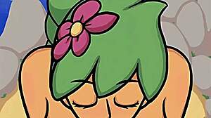 Terraria Dryad Blows Monster Cock