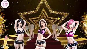 Kpop stars put on an erotic show for fans