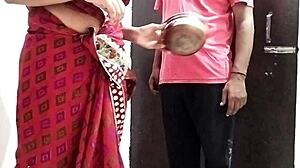 Indian bhabhi feeds milk then gets fucked like doggy