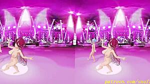 suimari does vr180 mmd dance