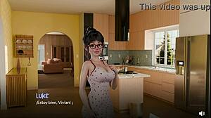 Meeting my sexy stepmom and stepsis in game