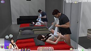 step dad joins mailman fuck with moaning asmr