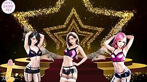 Kpop stars put on an erotic show for fans