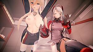 Ugetins azur lane compilation shows giant outfits and anal
