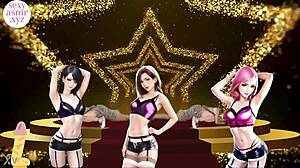 Kpop stars put on an erotic show for fans