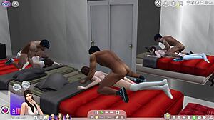 step dad joins mailman fuck with moaning asmr