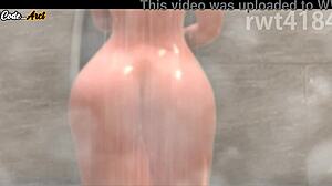 mercy rides cock and gets creamy load