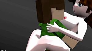 Sammy and Sam stand together in 3d animation
