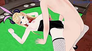 Yuzuki Choco Bunny Girl And Nanashi Mumei Intense Sex