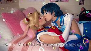 ai sailor moon in mercury cosplay by candy cum