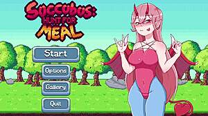 succubus rising hunts for a meal in this hentai game