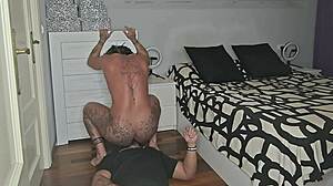 milking him like an animal until he gets the last drop