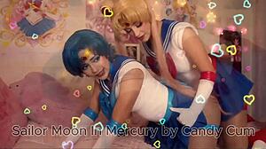 ai sailor moon in mercury cosplay by candy cum