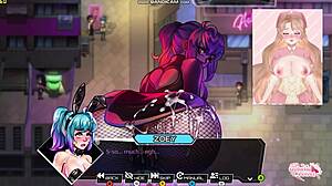 big ass alt girl submits to stranger for cumshot in fishnets