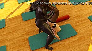 Cha hae-in fucks hard during training session