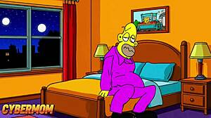 cuckold fantasies slut wife cheats simpsons parody