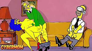 cuckold fantasies slut wife cheats simpsons parody