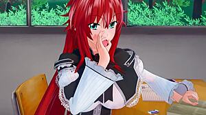 Hs dxd ntr has rias akeno begging for more