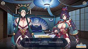 kinky ninja enters hidden village of kagura