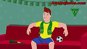 Cartoon gay suruba na copa