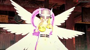 Angelwomon sucking dick fantasy scene
