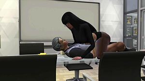 hot gangbang at the office with cumslut secretary leaves me drained