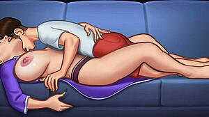 Modest Stepmom Takes Virginity After First Time Addiction