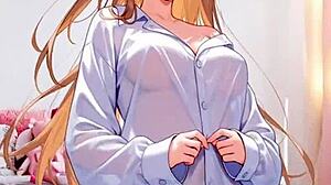hentai dancer girl ai generated