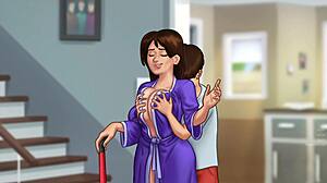 Modest Stepmom Takes Virginity After First Time Addiction