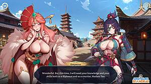 kinky ninja enters hidden village of kagura