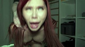 bad girl gets punished by her stepdad in rough session