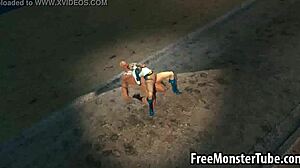 power girl got eaten and fucked