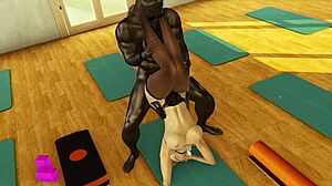 Cha hae-in fucks hard during training session