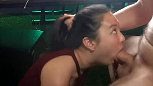 assistant gives boss under desk blowjob